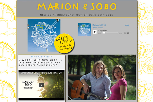 Website Marion & Sobo